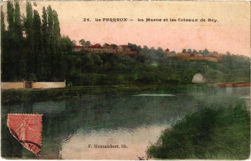 Carte postale ancienne Le Perreux Nogent sur Marne France à Nogent-sur-Marne