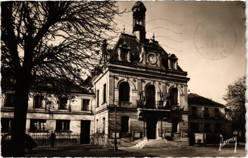 Carte postale ancienne Bry sur Marne La Mairie France à Bry-sur-Marne