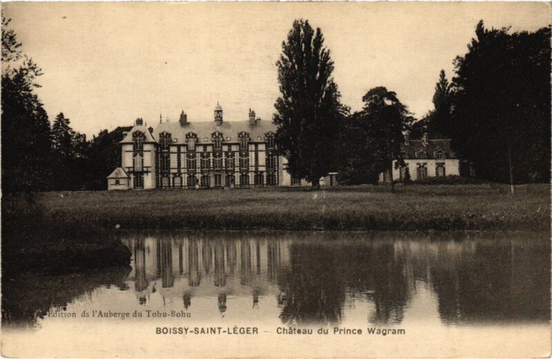 Carte postale ancienne Boissy Chateau du Prince de Wagram France