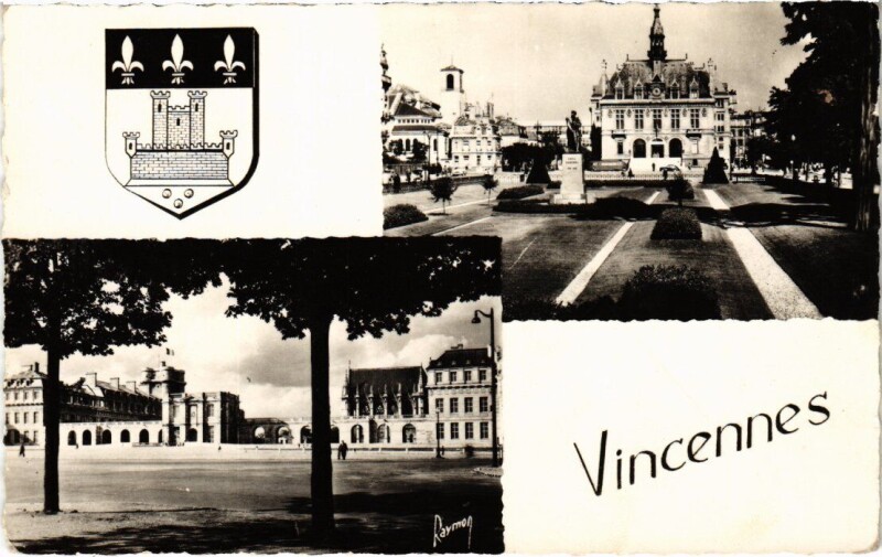Carte postale ancienne Souvenir de Vincennes France à Vincennes