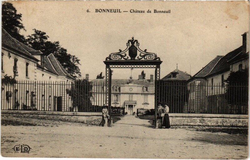 Carte postale ancienne Bonneuil Chateau de Bonneuil France