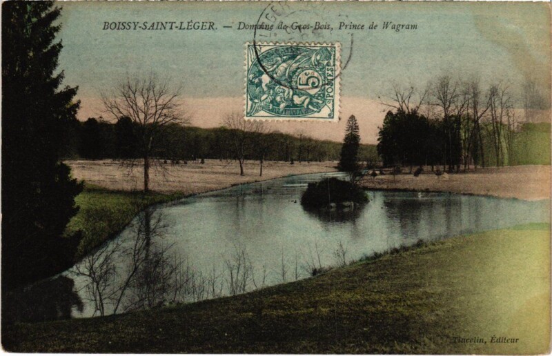 Carte postale ancienne Boissy Domaine de Gros-Bois France