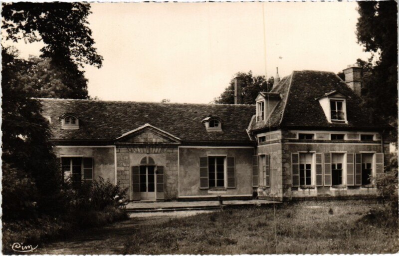Carte postale ancienne Bievres La Roche Dieu a Vauboyen France