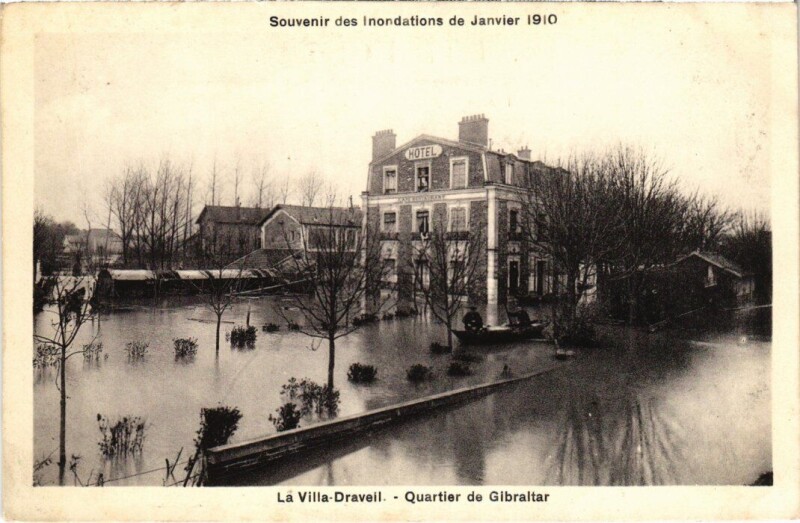 Carte postale ancienne Draveil Quartier de Gibraltar France à Draveil