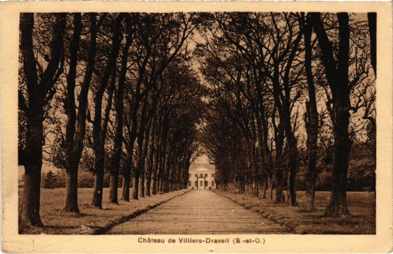 Carte postale ancienne Draveil Chateau de Villiers France à Draveil