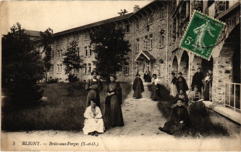 Carte postale ancienne Bligny Briis-sous-Forges France à Briis-sous-Forges