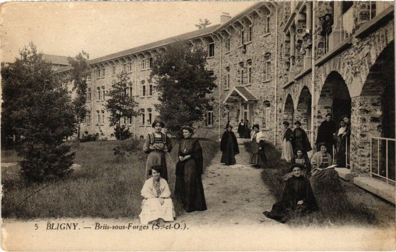 Carte postale ancienne Bligny Briis-sous-Forges France à Briis-sous-Forges
