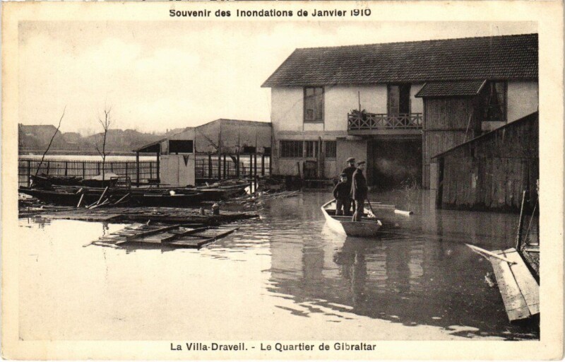 Carte postale ancienne Draveil Le Quartier de Gibraltar France à Draveil