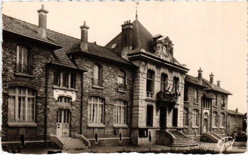 Carte postale ancienne Morsang sur Orge L'Hotel de Ville France à Morsang-sur-Orge