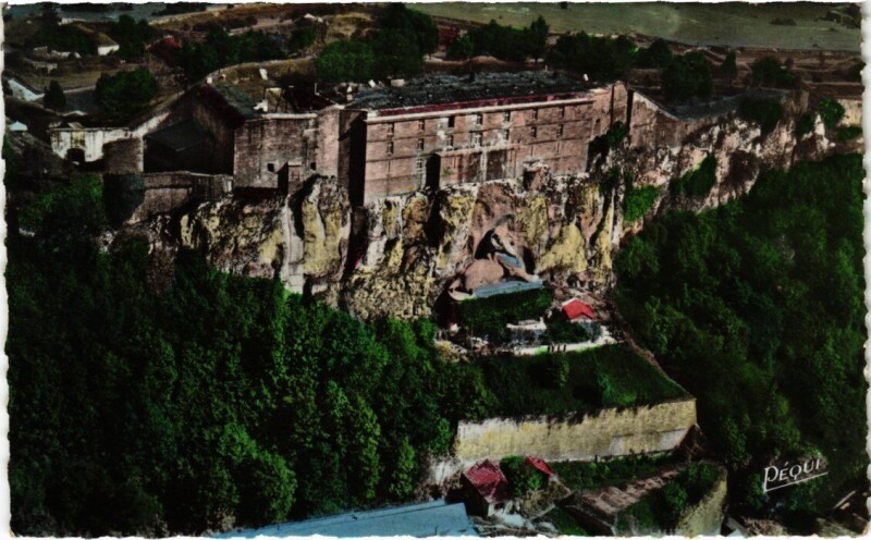 Carte postale ancienne Belfort Le Chateau à Belfort