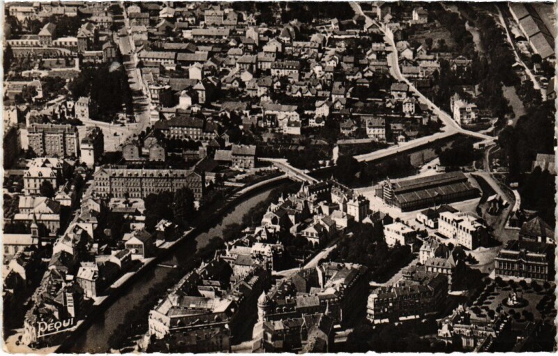Carte postale ancienne Belfort vue generale à Belfort