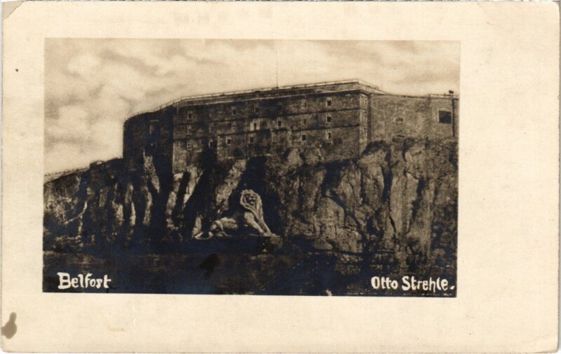 Carte postale ancienne Belfort à Belfort