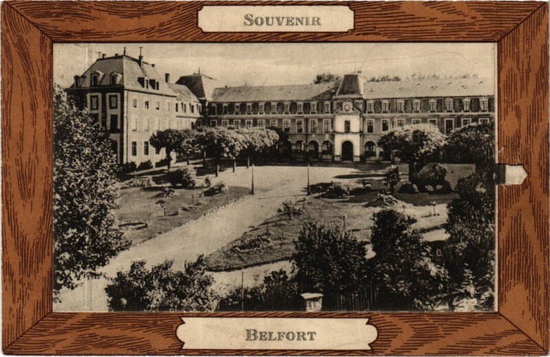 Carte postale ancienne Belfort souvenir à Belfort