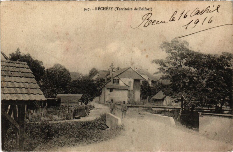 Carte postale ancienne Rechesy