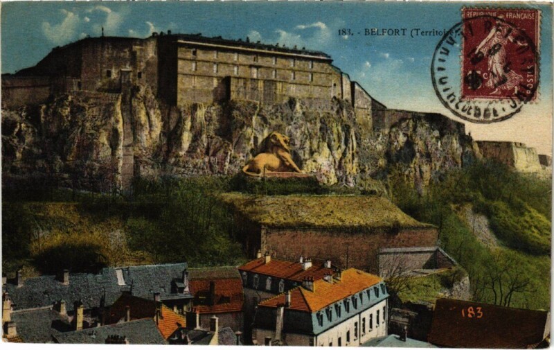 Carte postale ancienne Belfort à Belfort