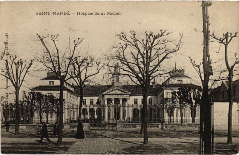 Carte postale ancienne St Mande Hospice Saint-Michel