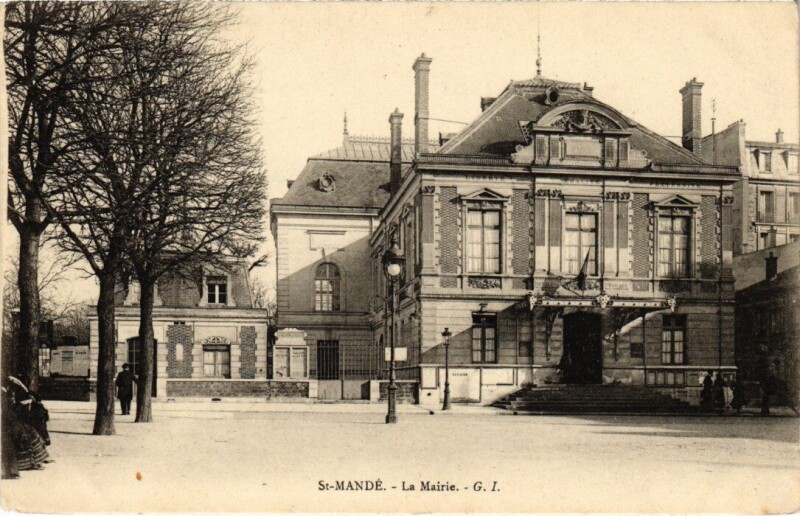 Carte postale ancienne St Mande La Mairie