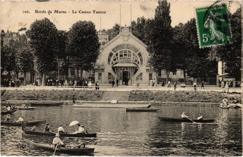 Carte postale ancienne Casino Tanton