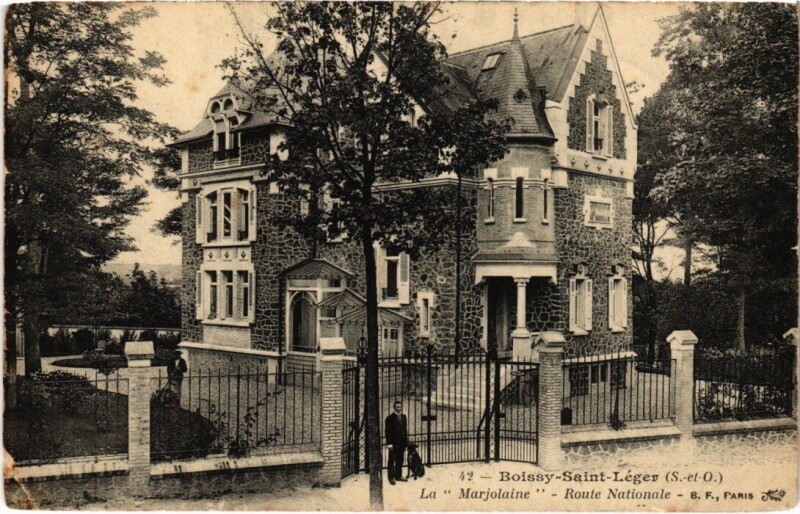 Carte postale ancienne Boissy Saint-Leger La Marjolaine