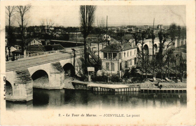 Carte postale ancienne Joinville Le pont à Joinville-le-Pont