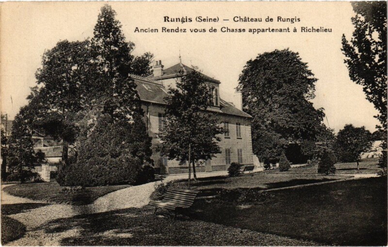Carte postale ancienne Rungis Chateau à Rungis