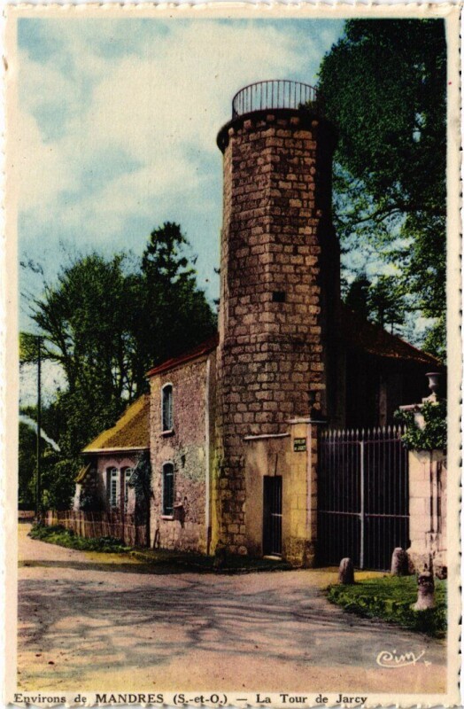 Carte postale ancienne Tour de Jarcy