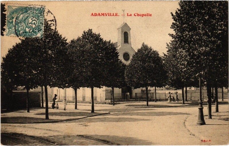 Carte postale ancienne Adamville La Chapelle