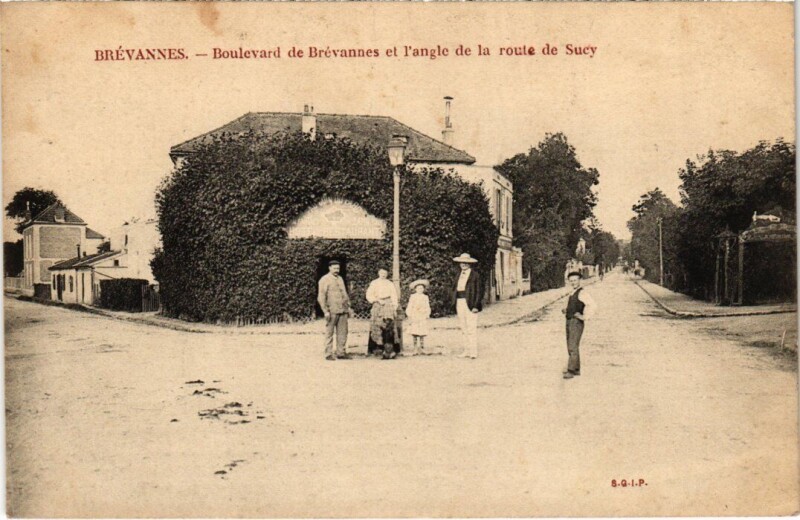 Carte postale ancienne Brevannes Boulevard de Brevannes
