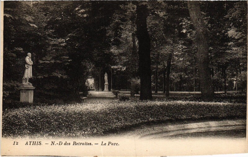 Carte postale ancienne Athis-Mons N-D des Retraites, Le Parc France à Athis-Mons