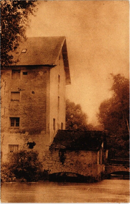 Carte postale ancienne Lardy Moulin Goujon France à Lardy