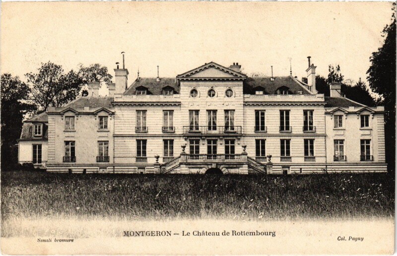 Carte postale ancienne Montgeron Le Chateau de Rottembourg France à Montgeron