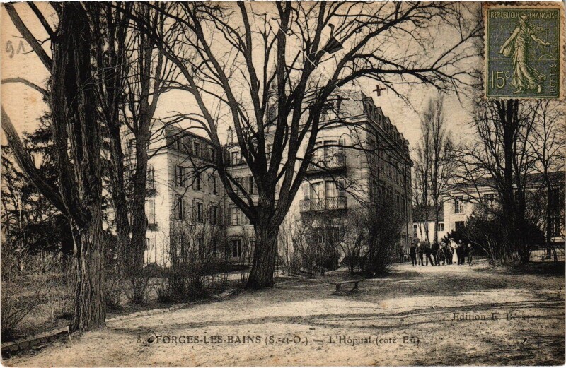 Carte postale ancienne Forges les Bains L'Hopital France à Forges-les-Bains