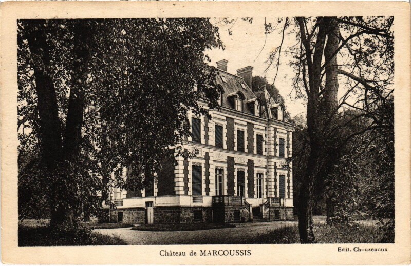 Carte postale ancienne Chateau de Marcoussis France à Marcoussis