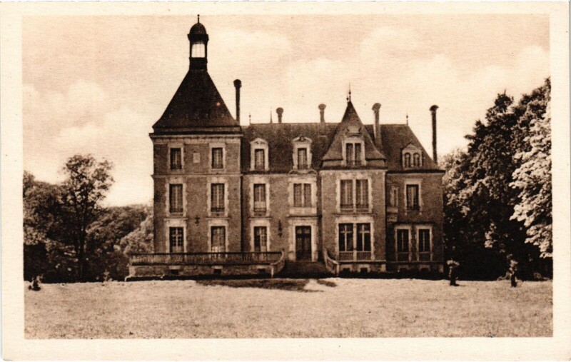 Carte postale ancienne La Ville du Bois, Le Chateau France à La Ville-du-Bois