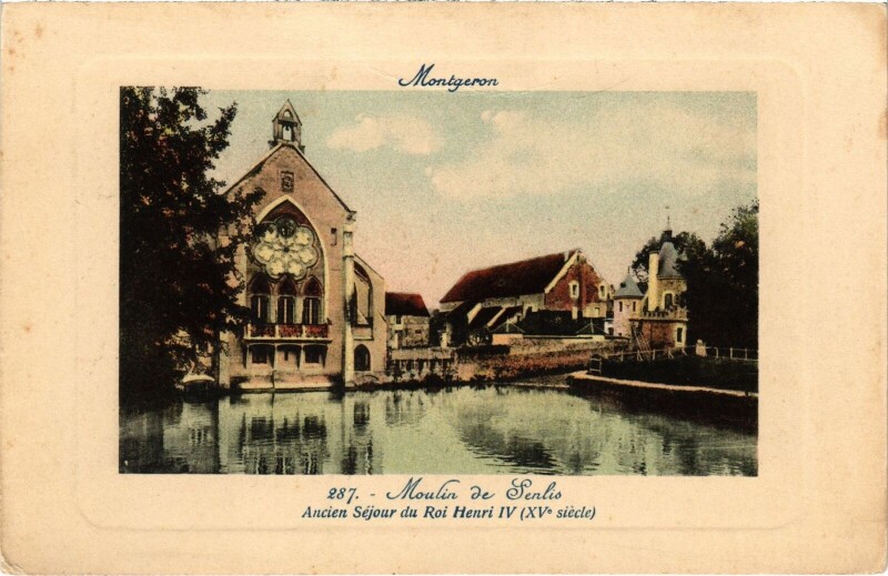 Carte postale ancienne Montgeron Ancien Sejour du Roi Henri Iv France à Montgeron