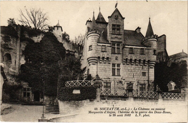 Carte postale ancienne Souzay Le Chateau