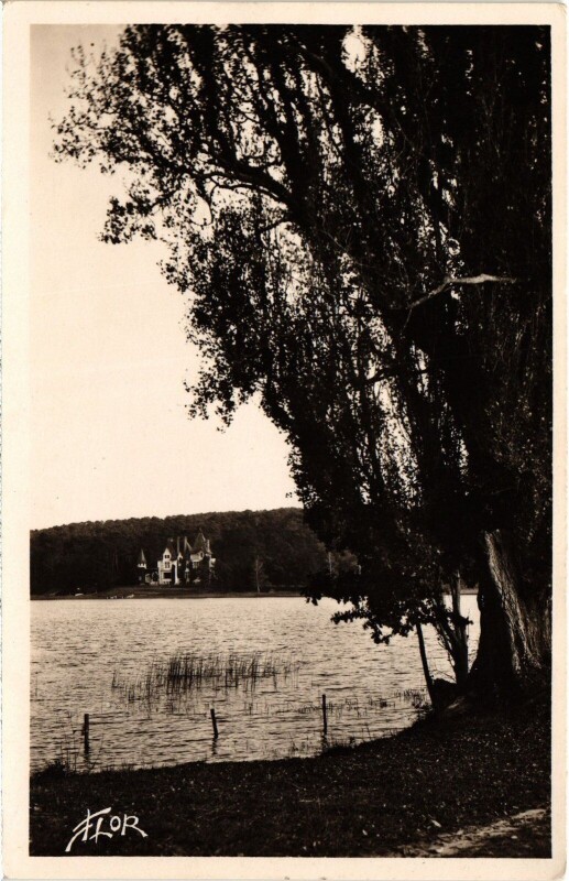 Carte postale ancienne Env. de Allonnes Chateau des Hautes Belles à Allonnes