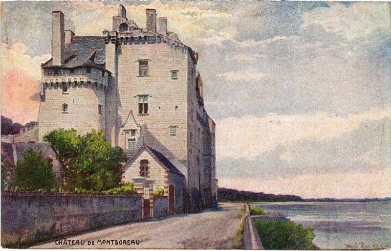 Carte postale ancienne Chateau de Montsoreau à Montsoreau