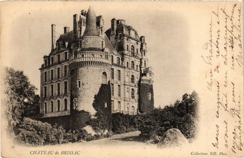 Carte postale ancienne Chateau de Brissac