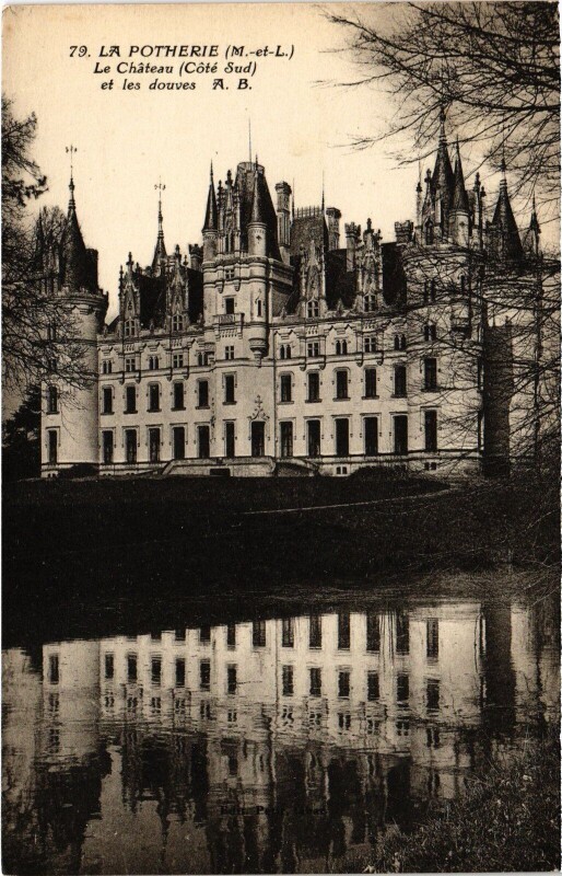 Carte postale ancienne La Potherie le Chateau