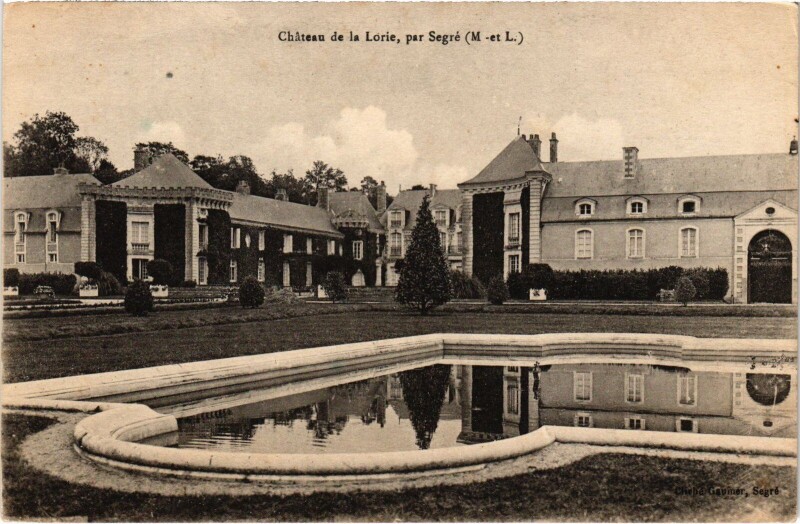 Carte postale ancienne Chateau de Lorie