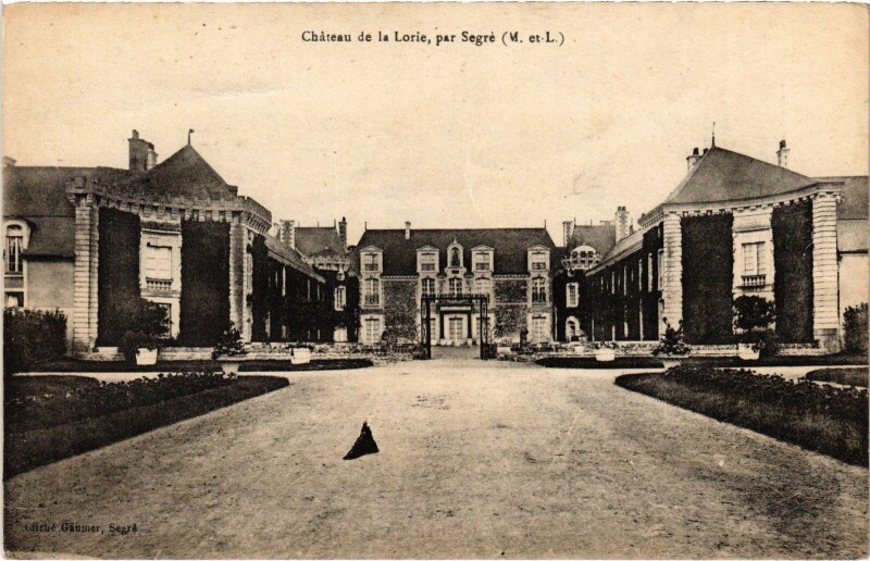 Carte postale ancienne Chateau de Lorie
