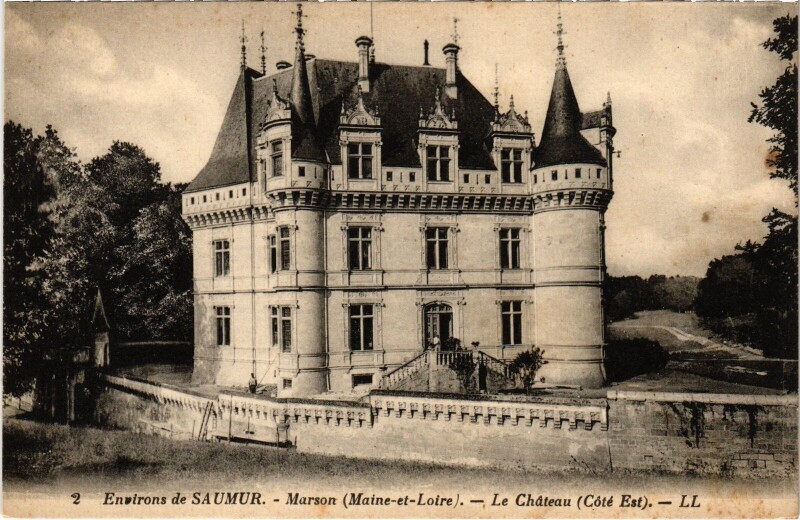 Carte postale ancienne Chateau de Marson