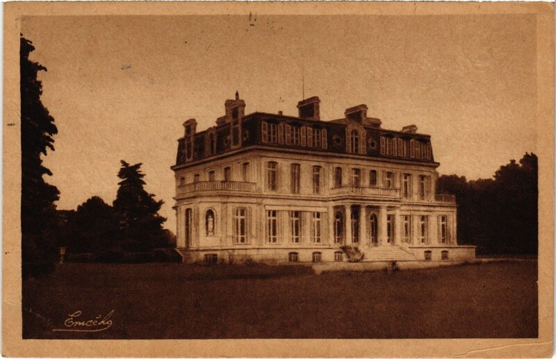 Carte postale ancienne Savennieres Chateau de la Bizoliere