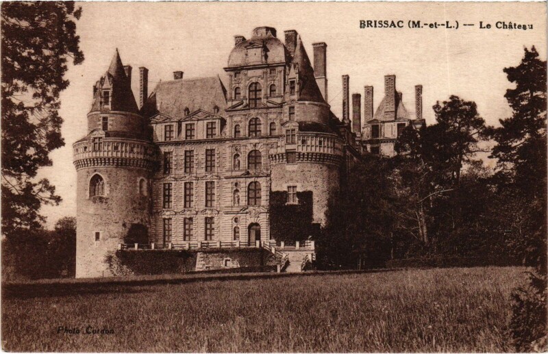 Carte postale ancienne Chateau de Brissac