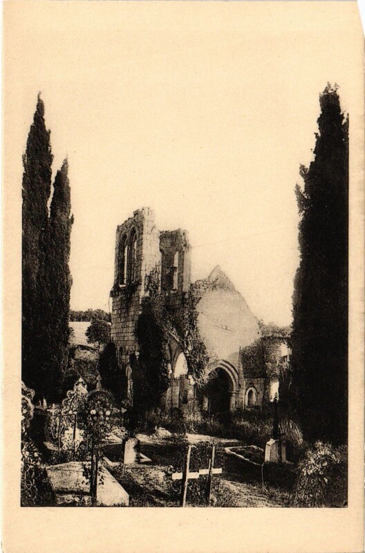 Carte postale ancienne Ruines de Saint-Maxenceul