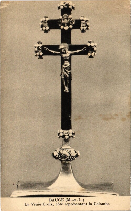 Carte postale ancienne Beaug La vraie Croix