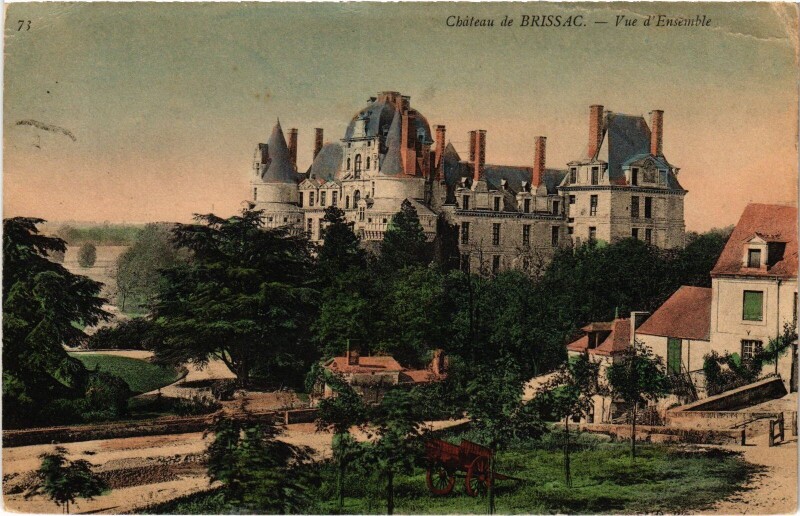 Carte postale ancienne Chateau de Brissac