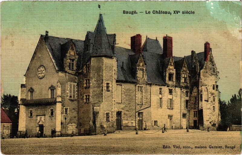 Carte postale ancienne Baugé le Chateau