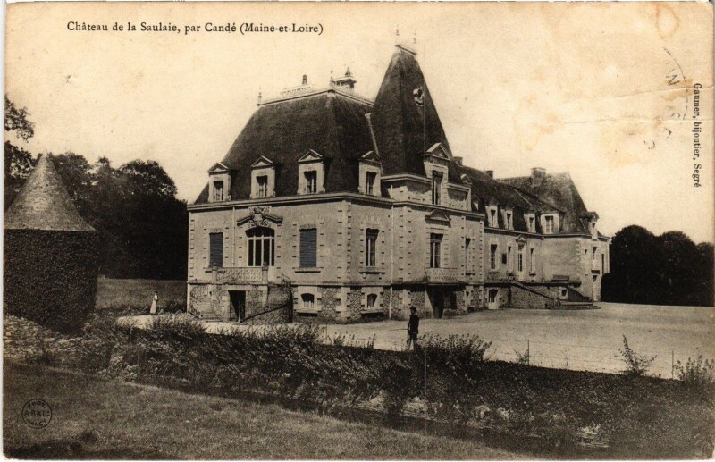 Carte postale ancienne Chateau de Saulaire